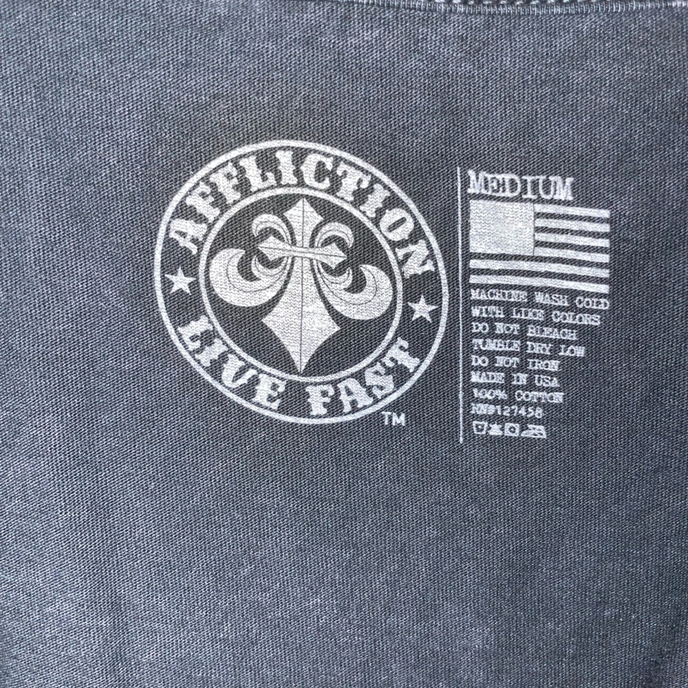 Affliction t-shirt - Picture 3 of 4
